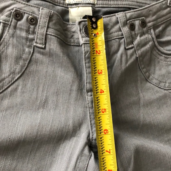 725 Originals grey stretch denim capris - Picture 6 of 9